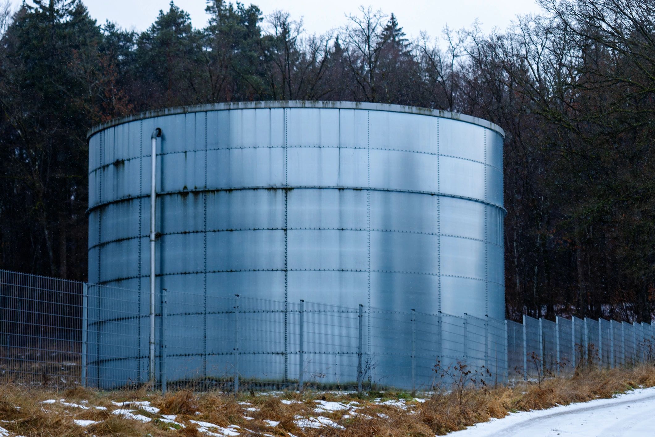 Industrial infrastructure facility representing disciplined project execution