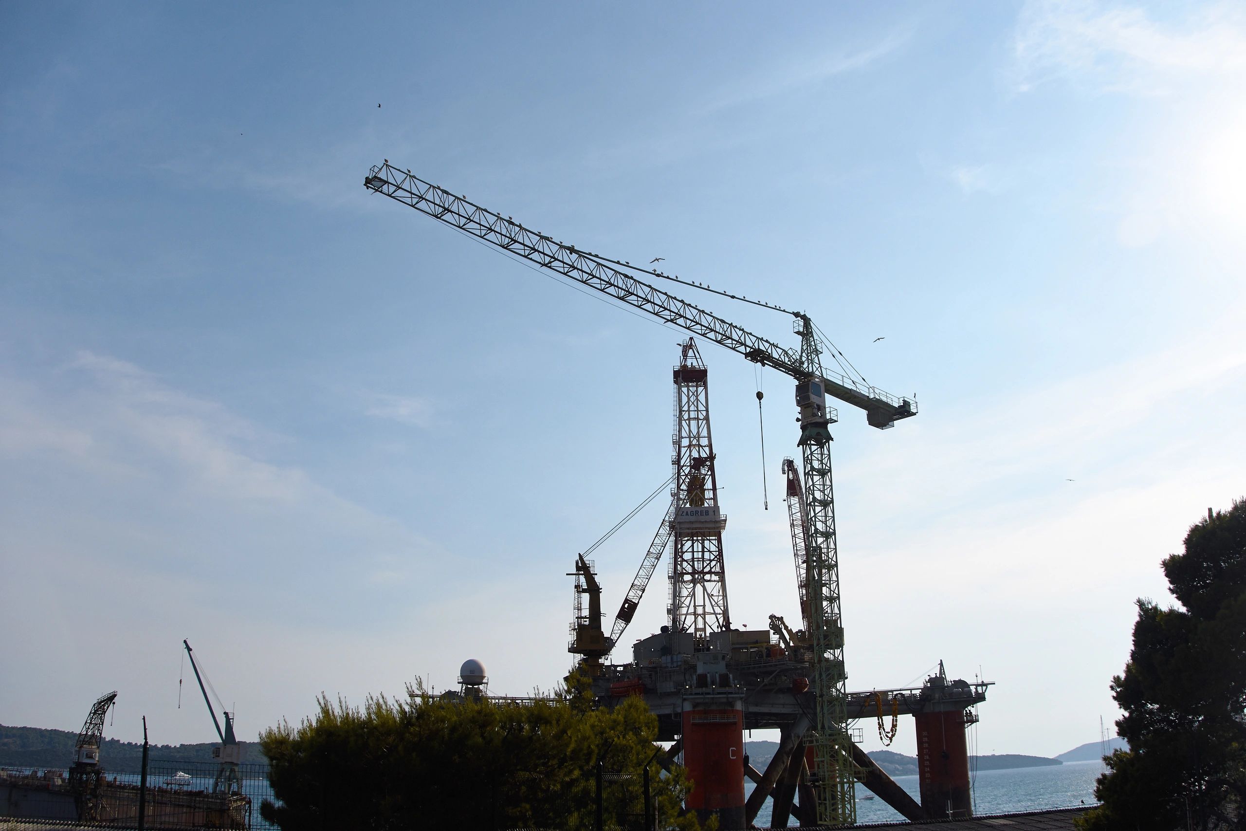 Oil and gas infrastructure project environment